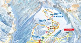 Pistenplan Klausberg (Skiworld Ahrntal)