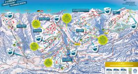 Pistenplan Walmendingerhorn - Ifen - Heuberg