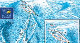 Pistenplan Kojsovska Hola/Skipark Erika