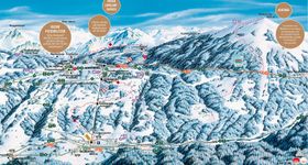 Pistenplan Kristberg Silbertal