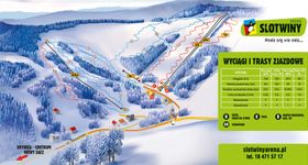 Pistenplan Slotwiny Arena
