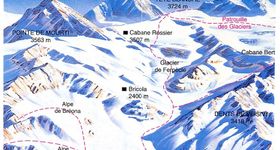 Pistenplan La Forclaz
