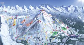 Pistenplan Le Grand Bornand