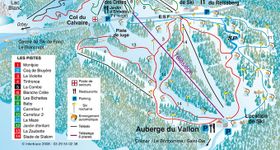 Pistenplan Le Lac Blanc