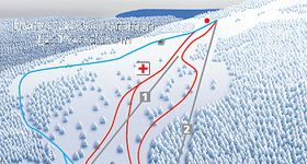 Pistenplan Les Prés-d'Orvin