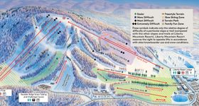 Pistenplan Liberty Mountain Resort
