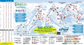 Pistenplan Limone Piemonte - Riserva Bianca