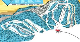Pistenplan Loch Lomond Ski Area