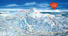 Pistenplan Lofsdalen