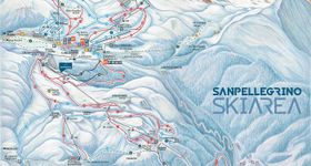 Pistenplan San Pellegrino