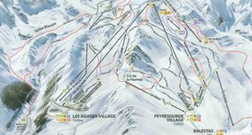 Pistenplan Peyragudes