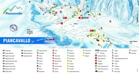 Pistenplan Piancavallo