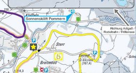 Pistenplan Pommernlift Inzell