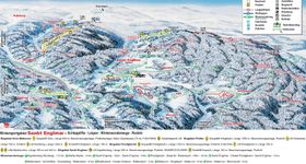 Pistenplan Predigtstuhl Arena