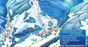 Pistenplan Rytro Ryterski Raj