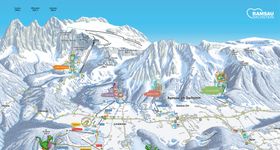 Pistenplan Rittisberg – Ramsau am Dachstein