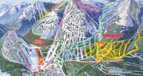 Pistenplan Red Mountain Resort