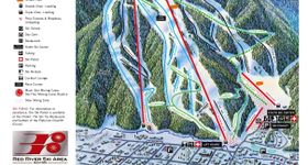 Pistenplan Red River Ski Area