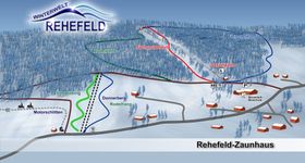 Pistenplan Winterwelt Rehefeld