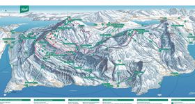 Pistenplan Rigi