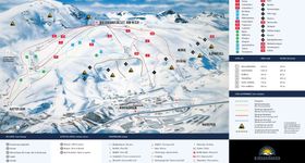 Pistenplan Riksgränsen