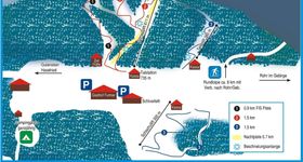 Pistenplan Rohr im Gebirge - Furtnerlifte
