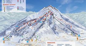 Pistenplan St. Johann in Tirol