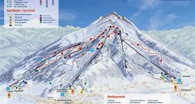 Pistenplan St. Johann in Tirol