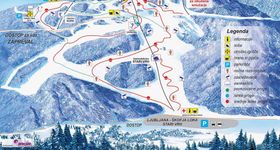 Pistenplan Stari Vrh