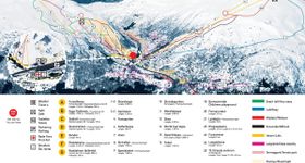 Pistenplan Strandafjellet