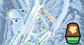 Pistenplan Sugar Mountain Resort
