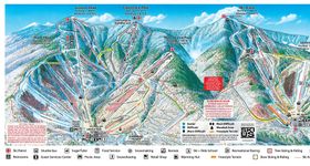 Pistenplan Sugarbush Resort