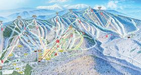 Pistenplan Sunday River Ski Resort