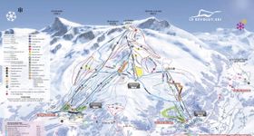 Pistenplan Le Dévoluy - Superdévoluy - La Joue du Loup