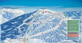 Pistenplan Szrenica Ski Arena