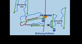 Pistenplan Sachrang