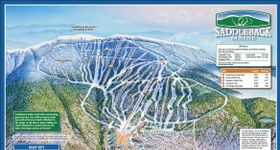 Pistenplan Saddleback Ski Area