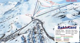 Pistenplan Saklikent