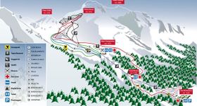 Pistenplan San Domenico