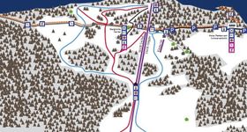 Pistenplan Gantrisch SchneeSelital