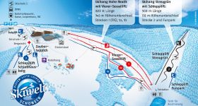 Pistenplan Skiwelt Schöneck Hohe Reuth