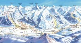 Pistenplan Schattwald – Zöblen