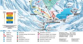 Pistenplan Schwarzsee - Riggisalp - Kaiseregg
