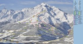 Pistenplan Schwemmalm Ultental