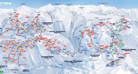 Pistenplan Via Lattea