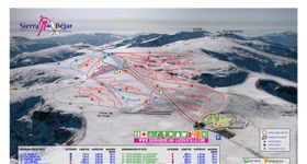 Pistenplan Sierra de Bejar - La Covatilla