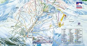 Pistenplan Sierra Nevada - Pradollano