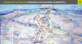 Pistenplan Silbersattel Steinach