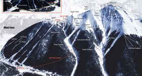 Pistenplan Silverton Mountain