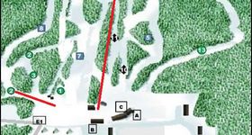 Pistenplan Ski Ben Eoin